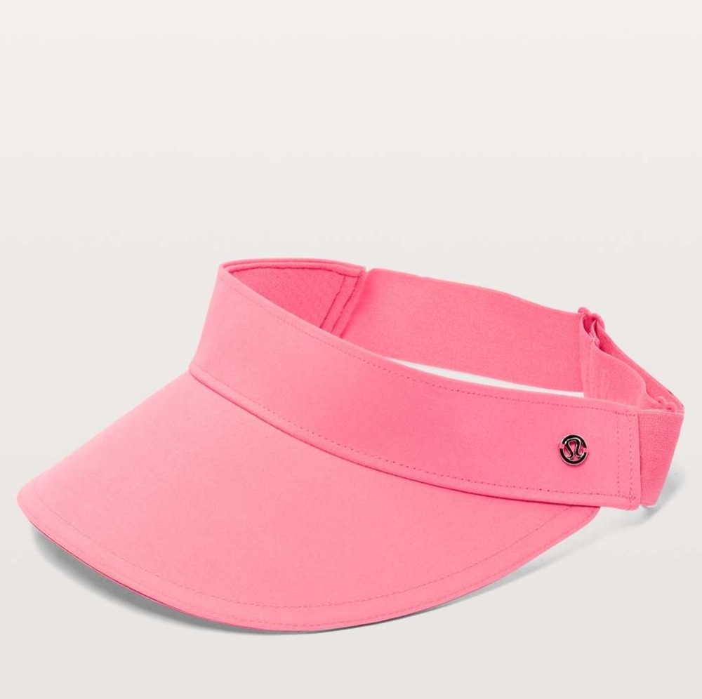 Lululemon Fast Paced Run Pink Visor